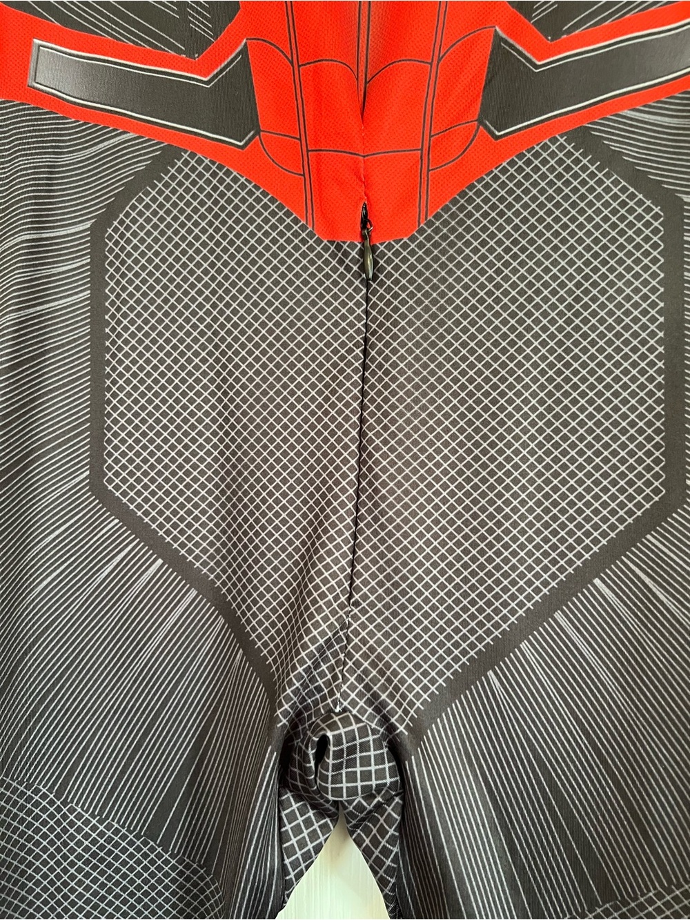 Marvel Spider-Man Kids Red & Black Costume Full Body Suit & Mask, Size S - Picture 4 of 16